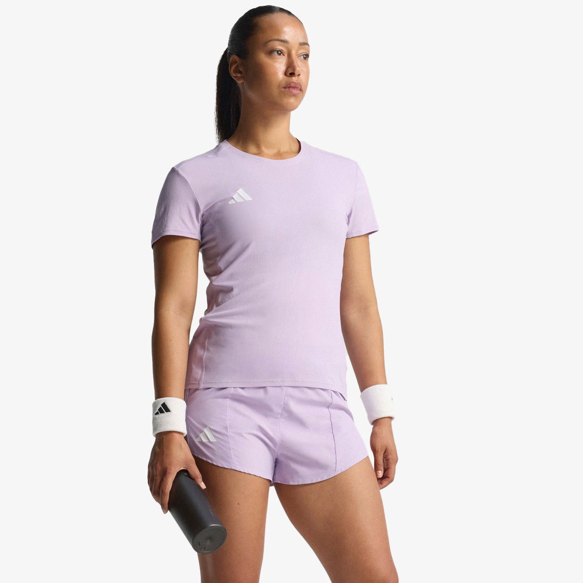 Tričko adidas Originals ADIZERO E TEE Fialová | JM8336, 1