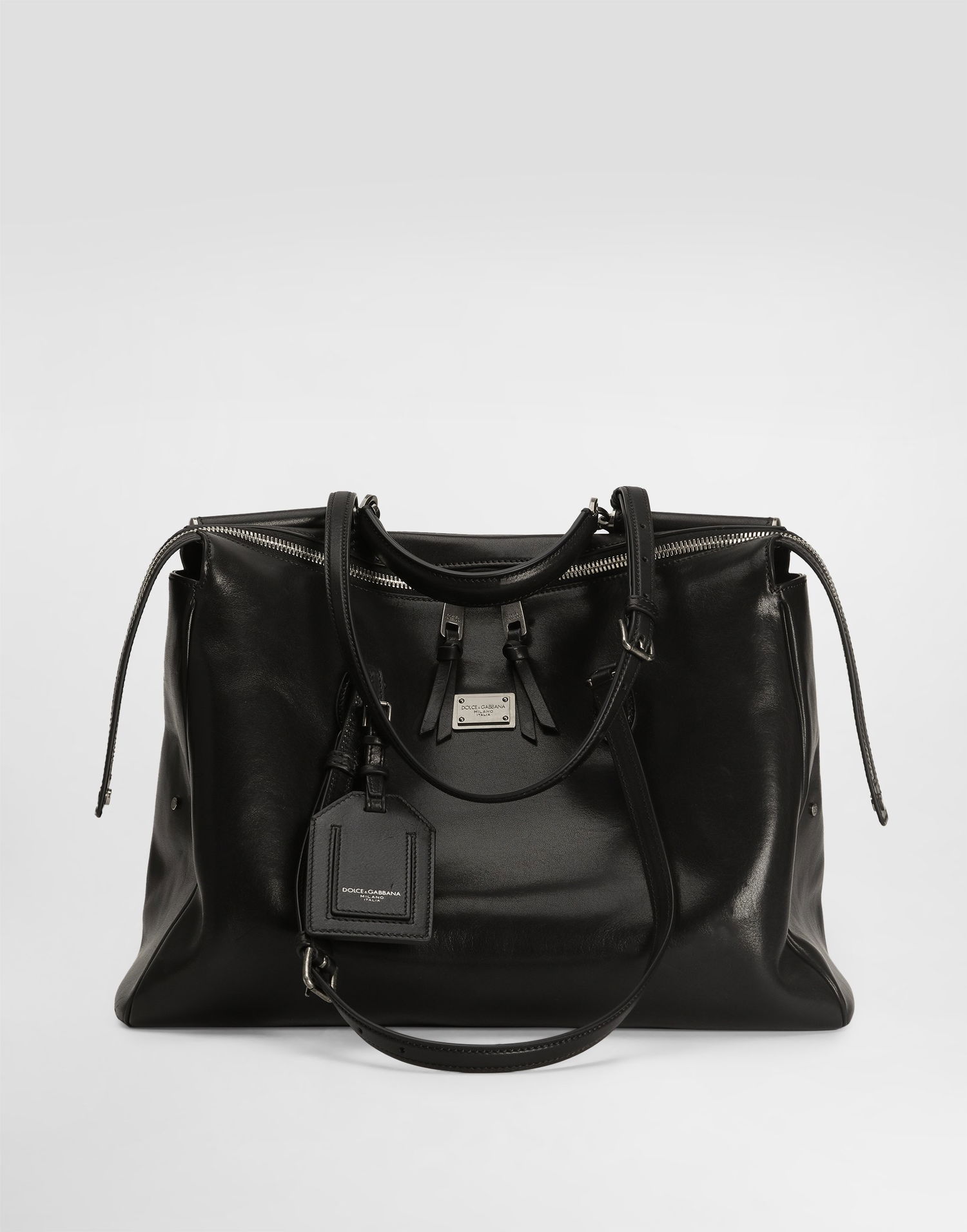 Taška cez rameno Dolce & Gabbana Dolce & Gabbana Vittoria Calfskin Crossbody Bag Čierna | BM7825AH85080999_1, 0