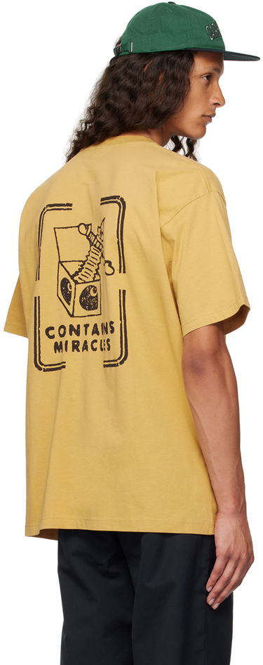 Tričko Carhartt WIP Stamp Graphic T-Shirt Žltá | I033670, 2