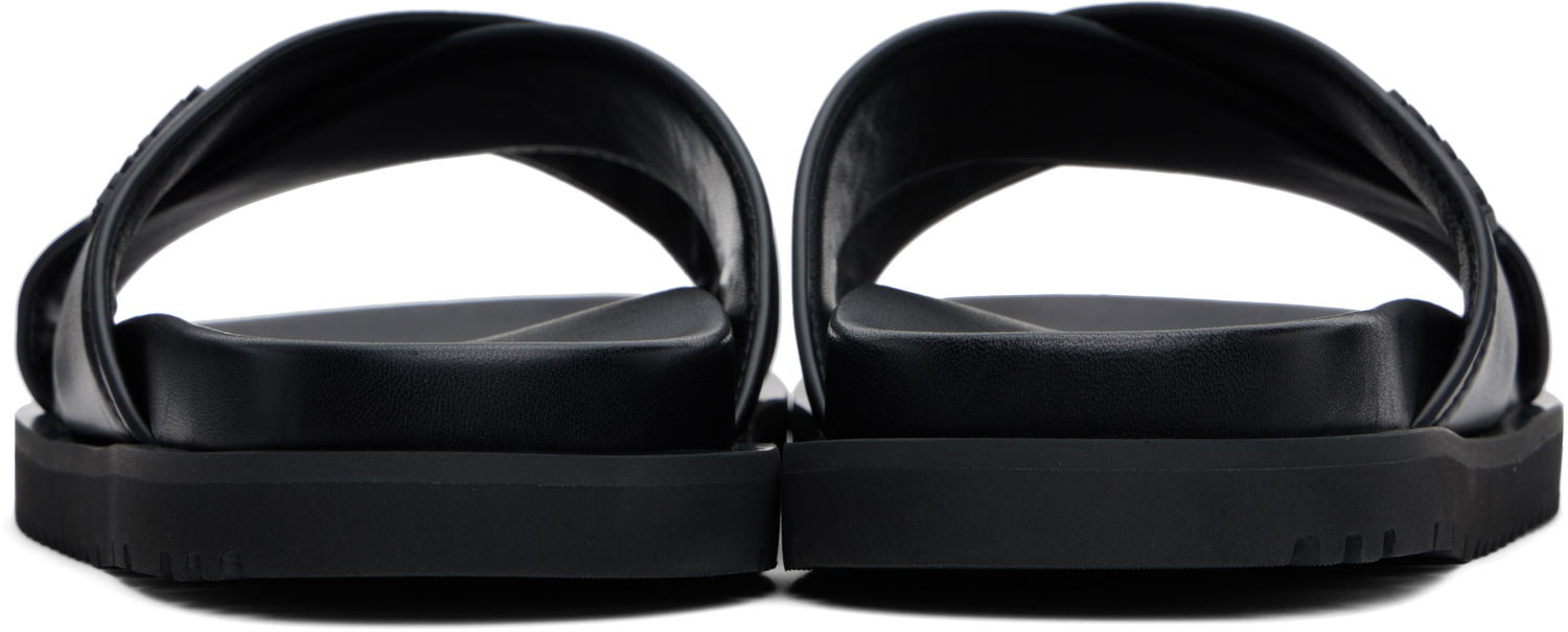 Tenisky a topánky Versace Versace Logo Sandals Čierna | 1016188_1A11124, 1