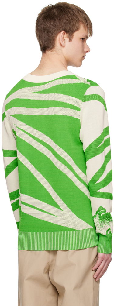 Sveter Feng Chen Wang Feng Chen Wang Floral Cardigan Zelené | FUS15KT08, 2