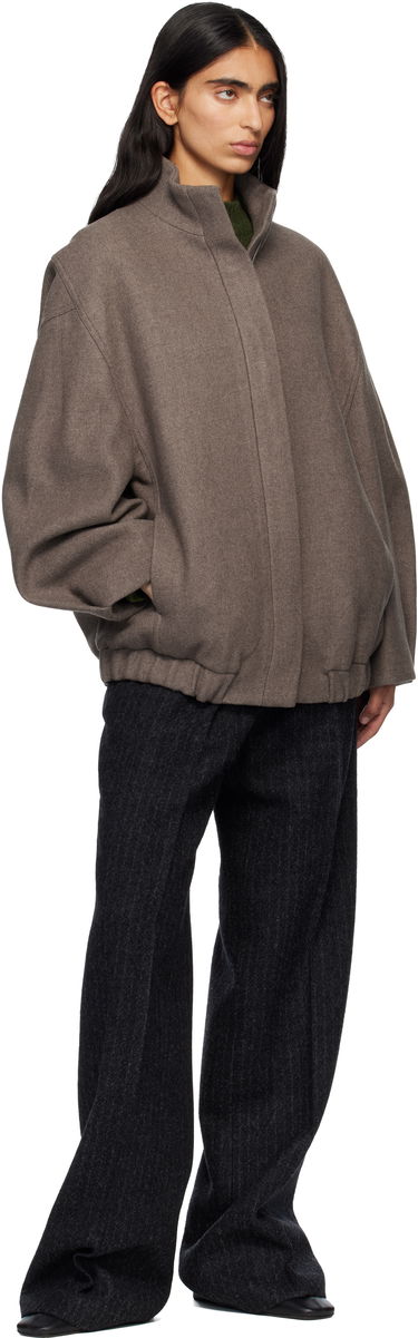 Bunda Dries Van Noten Dries Van Noten Loose Fit Jacket Hnedá | 252-010500-2216, 3