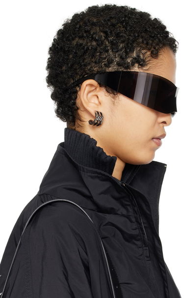 Slnečné okuliare Balenciaga Balenciaga Avant Premier Panther Mask Sunglasses Čierna | BB0299S-001, 4