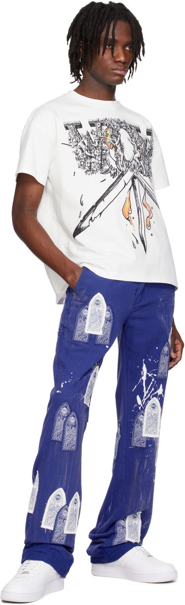 Džínsy Who Decides War Who Decides War Painter Carpenter Jeans Modrá | 1121080010SS25, 3