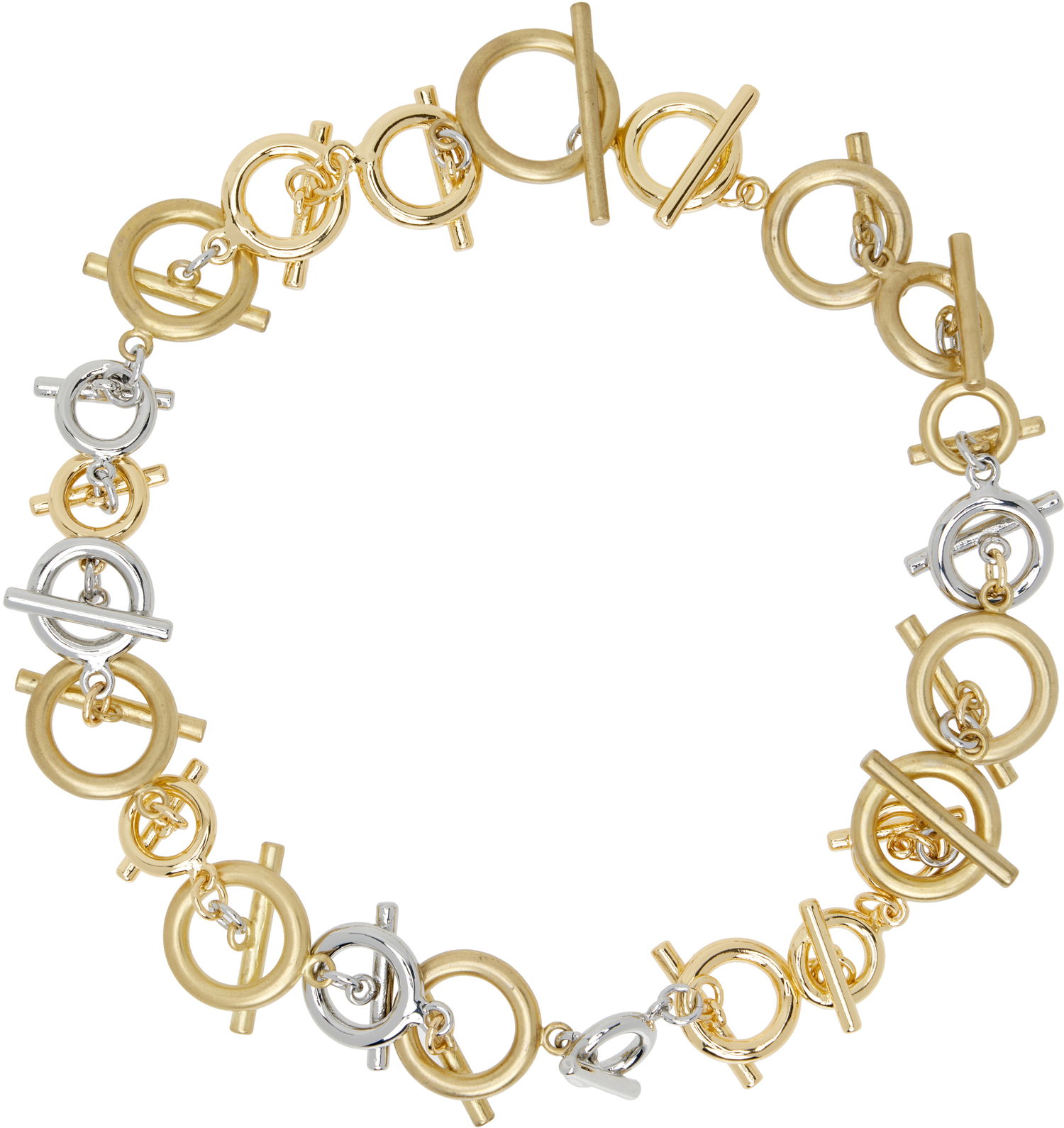 Náramok sacai Sacai Toggle Clasp Necklace Metalická | 25-0958S, 0