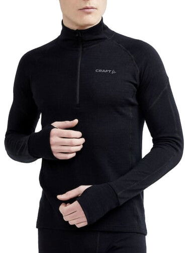 Tričko Craft Nordic Wool T-Shirt Čierna | 1911147-999000, 0