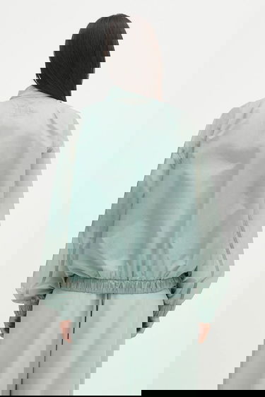 Bomber bunda Maison Margiela MM6 Maison Margiela x Salomon Transitional Translucent Bomber Jacket Tyrkysová | S52AM0327, 2