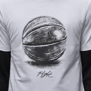 Tričko Jordan T-Shirt Print Biela | FZ1993-100, 1