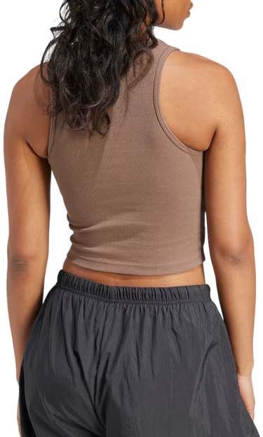 Tielko adidas Originals Rib Tank Hnedá | ir5931, 1
