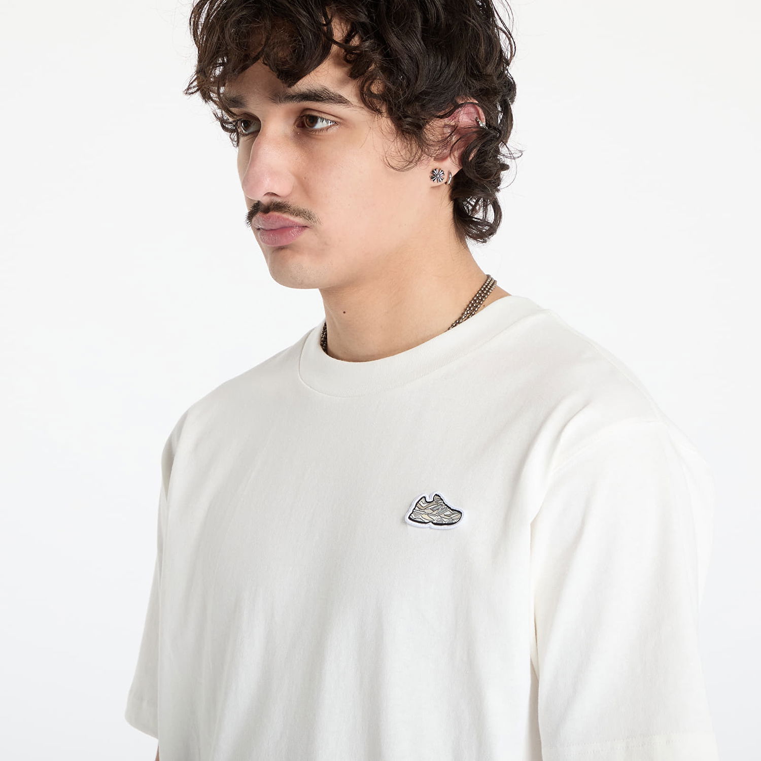 Tričko New Balance Athletics 9060 Patch T-Shirt Biela | MT51966SST, 1