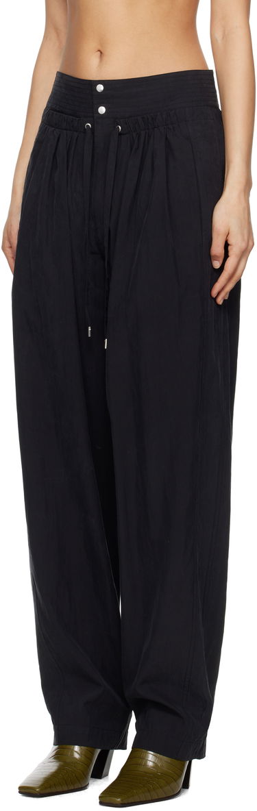 Nohavice ISABEL MARANT Isabel Marant Gleen Trousers Čierna | PA0541FA-C2G01I, 3