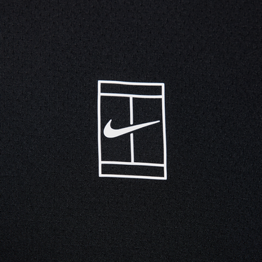 Polo tričko Nike NikeCourt Dri-FIT Advantage Tennis Polo Čierna | FZ6907-010, 3