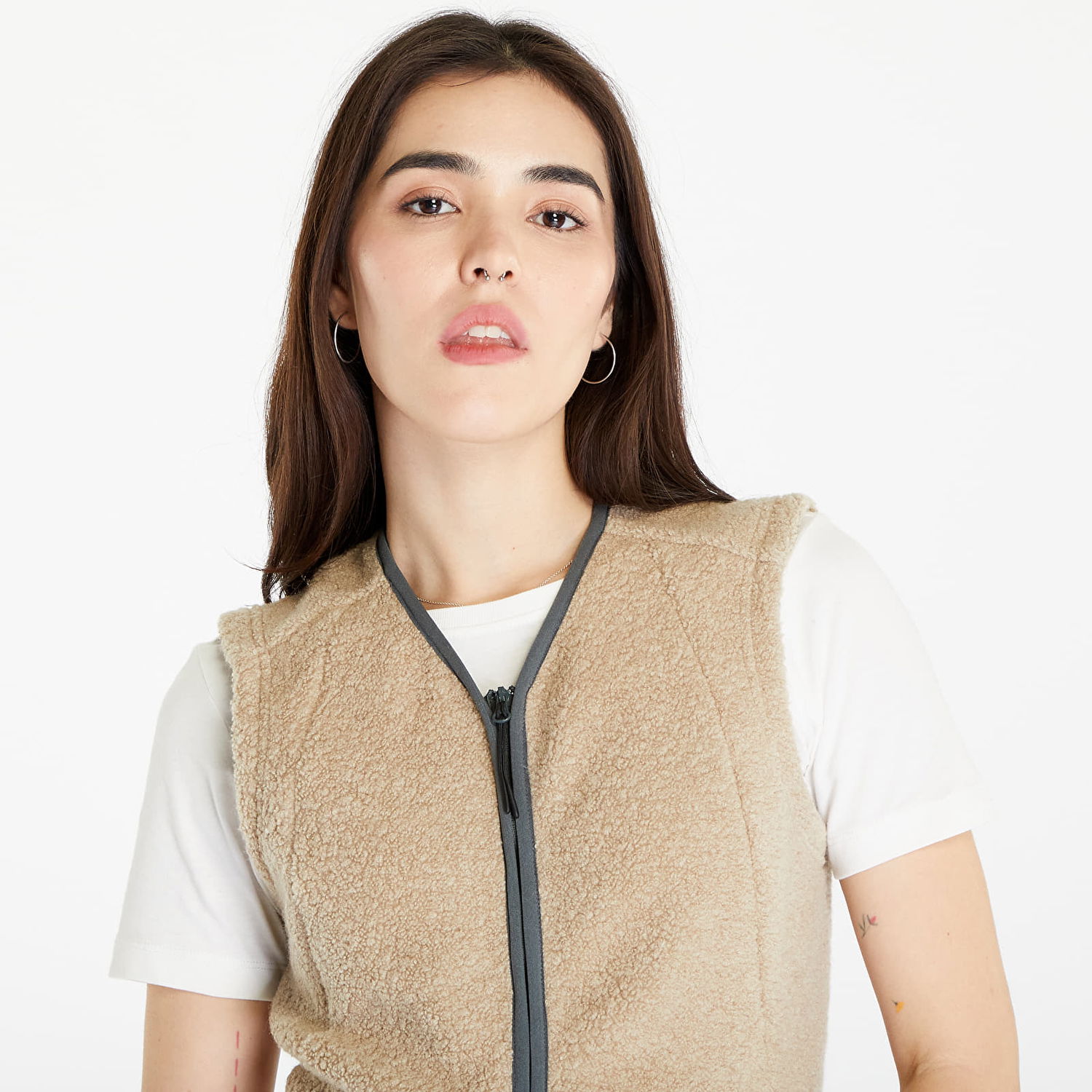 Vesta Lundhags Flok Pile Wool Vest Béžová | 1123102-730, 1