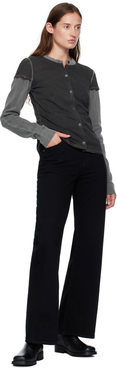 Sveter OUR LEGACY Our Legacy Heat Long Sleeve Cardigan Šedá | W4256HF, 3