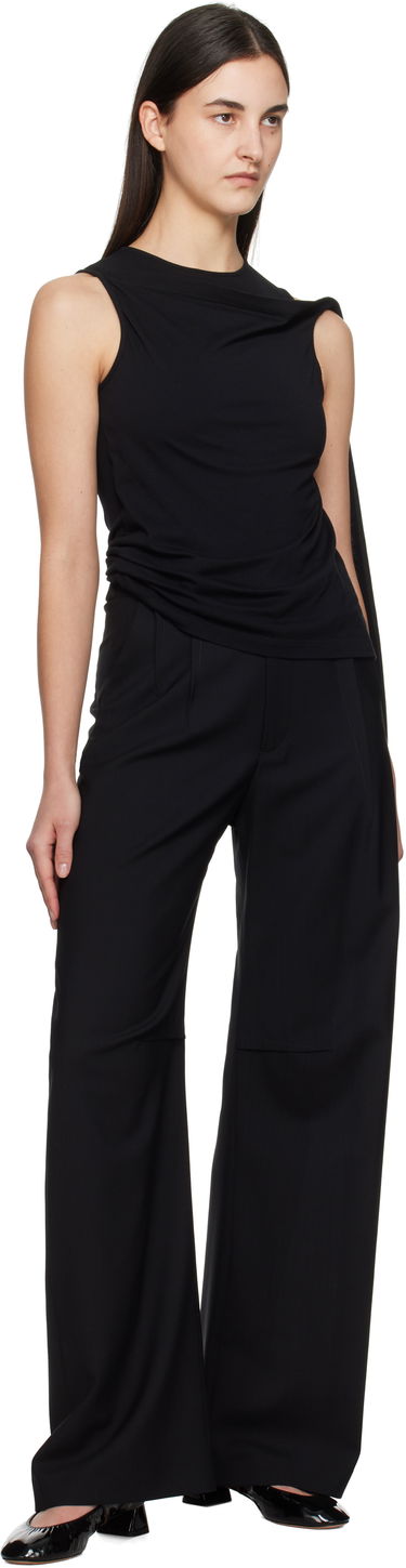 Nohavice Maison Margiela MM6 Maison Margiela Tailoring Wool Trousers Čierna | S52KA0517 M35080, 3