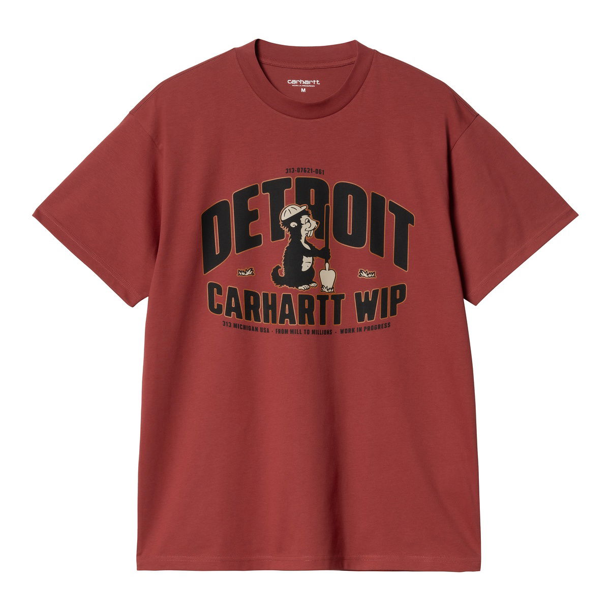Tričko Carhartt WIP Carhartt WIP Underground Graphic T-Shirt Červená | I034642_9, 0