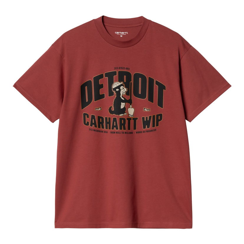Tričko Carhartt WIP Carhartt WIP Underground Graphic T-Shirt Červená | I034642_9