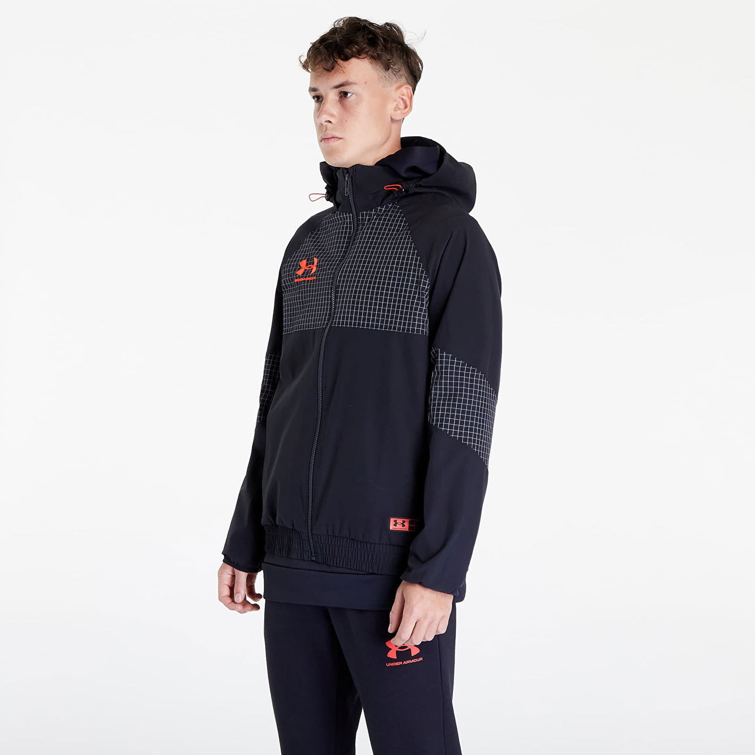 Vetrovka Under Armour Accelerate Track Jacket Čierna | 1373300-001, 0