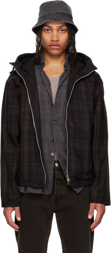 Prešívaná bunda OUR LEGACY Our Legacy Riviera Plaid Jacket Hnedá | M2251RBSC, 0