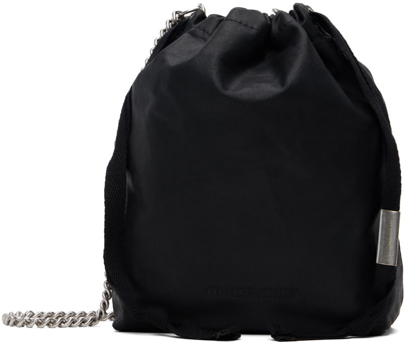 Kabelka Ann Demeulemeester Ann Demeulemeester Medium Hand Bag Čierna | 2401-U-SB06-LT082-099