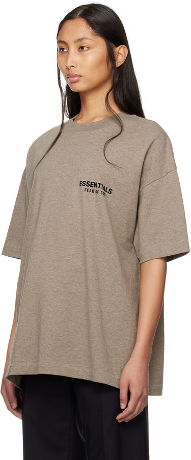 Tričko Fear of God Fear of God ESSENTIALS Classic Short Sleeve T-Shirt Hnedá | 125AS254191F, 3