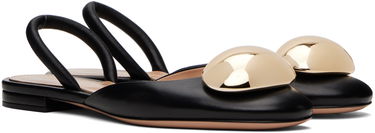 Starostlivosť o obuv Gianvito Rossi Gianvito Rossi Sphera Slingback Ballerina Flats Čierna | G93035.05RIC.NXF, 3