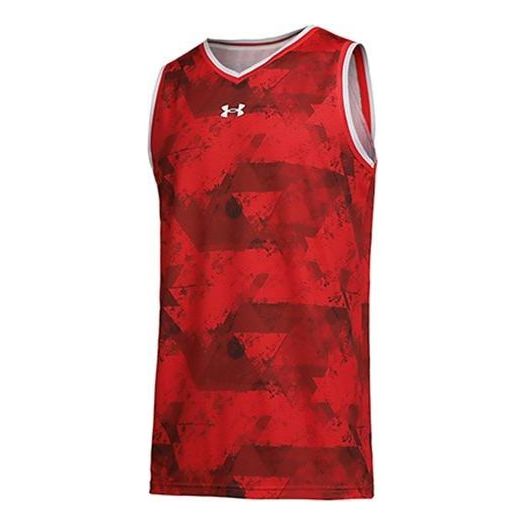 Tielko Under Armour Printed Basketball Jersey Červená | 21500108-600