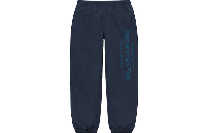 Tepláky Supreme Side Logo Track Pants Modrá | SUP-FW20-086
