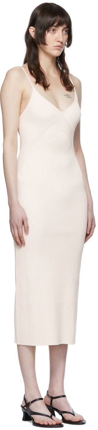 Šaty rag & bone Viscose Midi Slip Dress Béžová | WAS22P0061806, 1