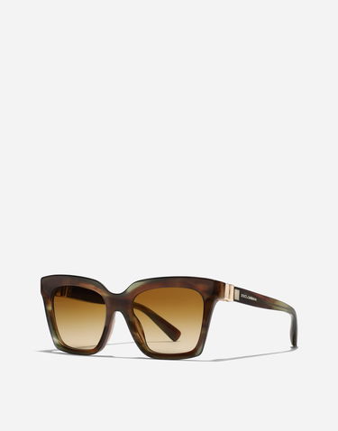 Slnečné okuliare Dolce & Gabbana Dolce & Gabbana DG Hinge Square Sunglasses Hnedá | VG4498VP62L9V000, 2