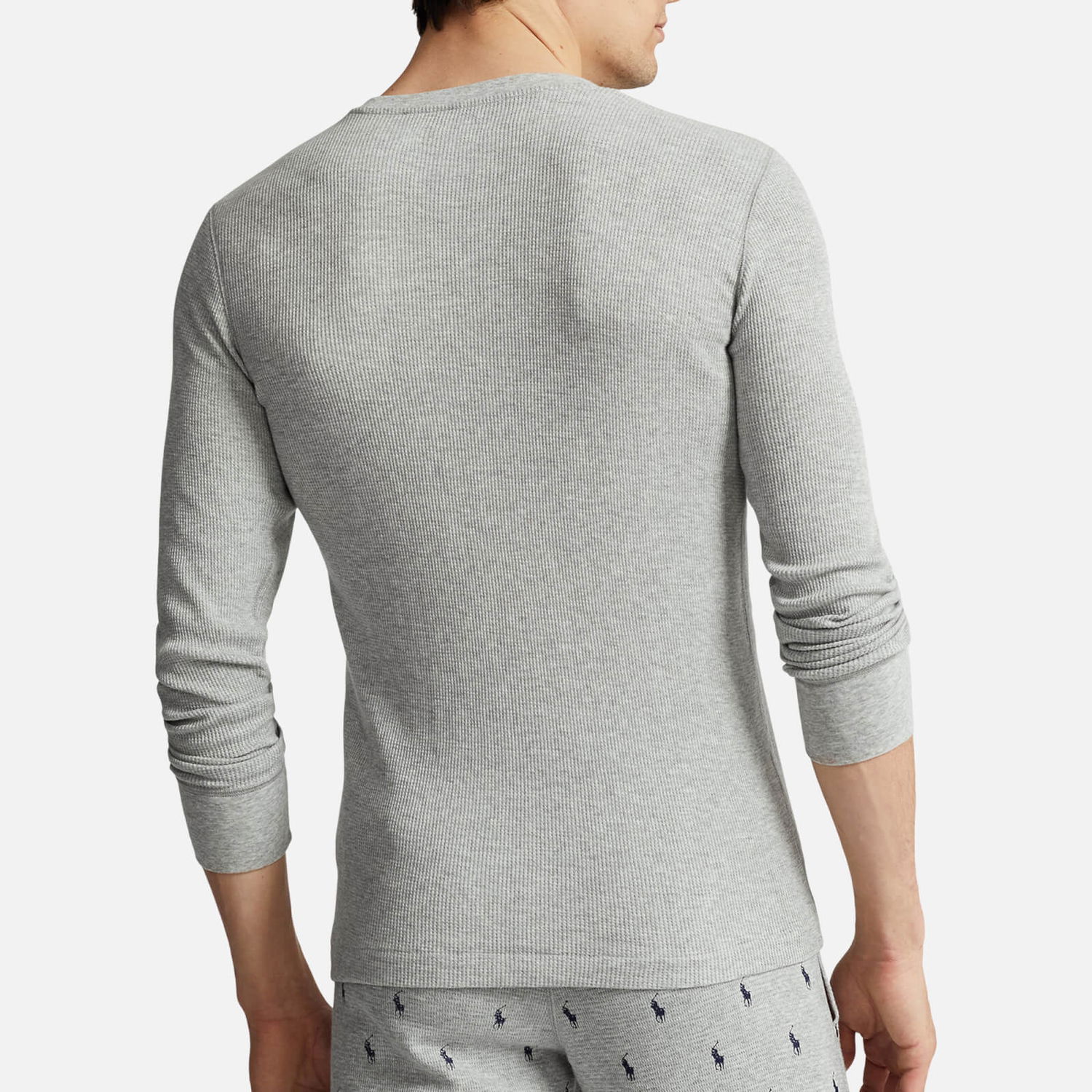 Sveter Polo by Ralph Lauren Polo Ralph Lauren Nachthemd aus Waffelpiqué - Andover Heather - Šedá | 714899615003, 1