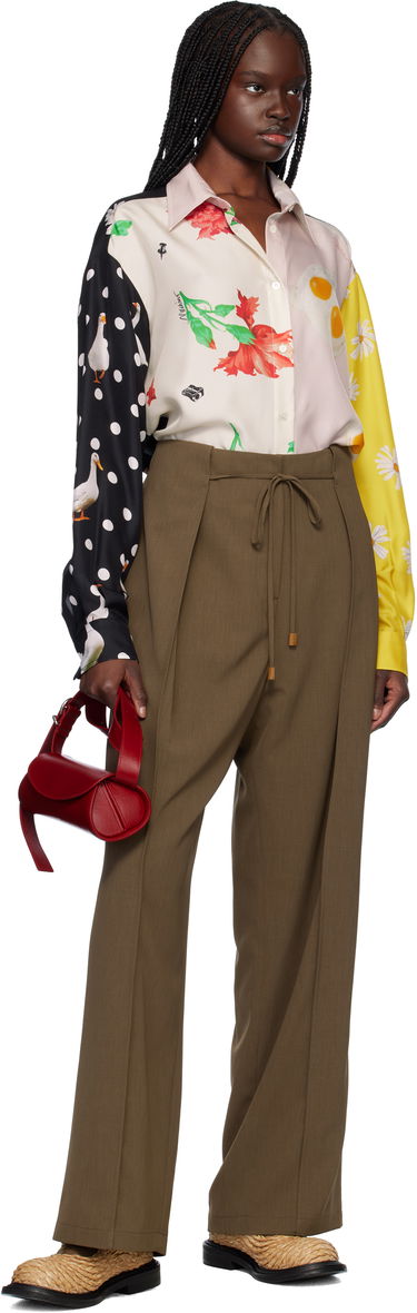 Starostlivosť o obuv Moschino Moschino Olivia Raffia Mary Jane Loafers Béžová | MA10624C1M MX0 10A, 4