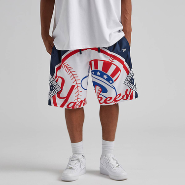 Šortky New Era New York Yankees Graphic Mesh Shorts Rôznofarebný | 60421295-60421295, 2
