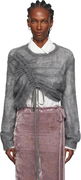 Ann Demeulemeester Zinaida Drawstring Sweater