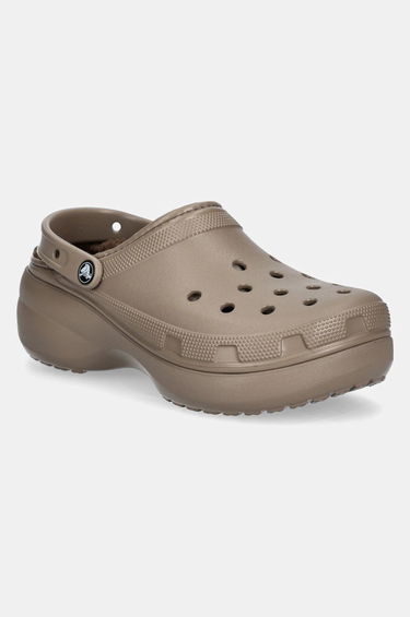 Tenisky a topánky Crocs Classic Platform Lined Clogs Béžová | 207938.199, 1