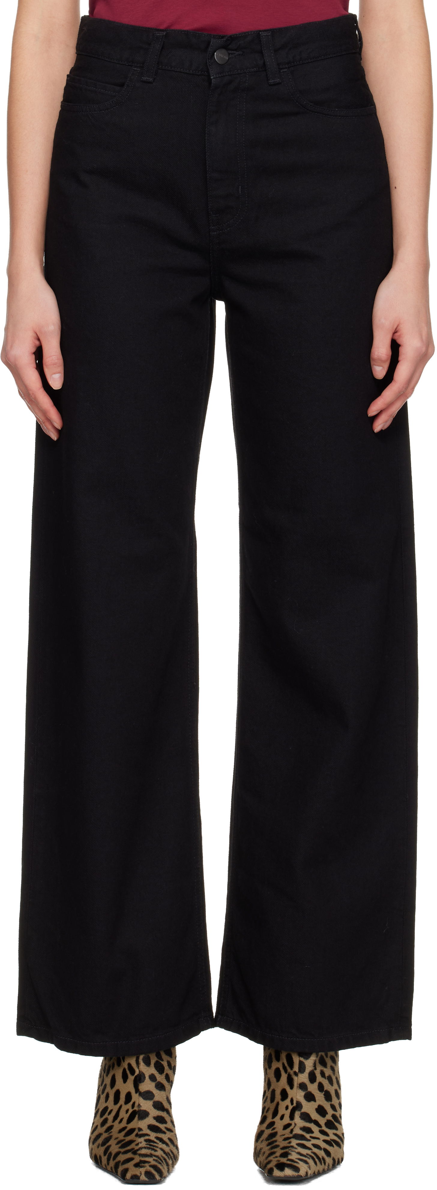 Džínsy Carhartt WIP Work In Progress Jane Jeans Čierna | I030497 8902, 0