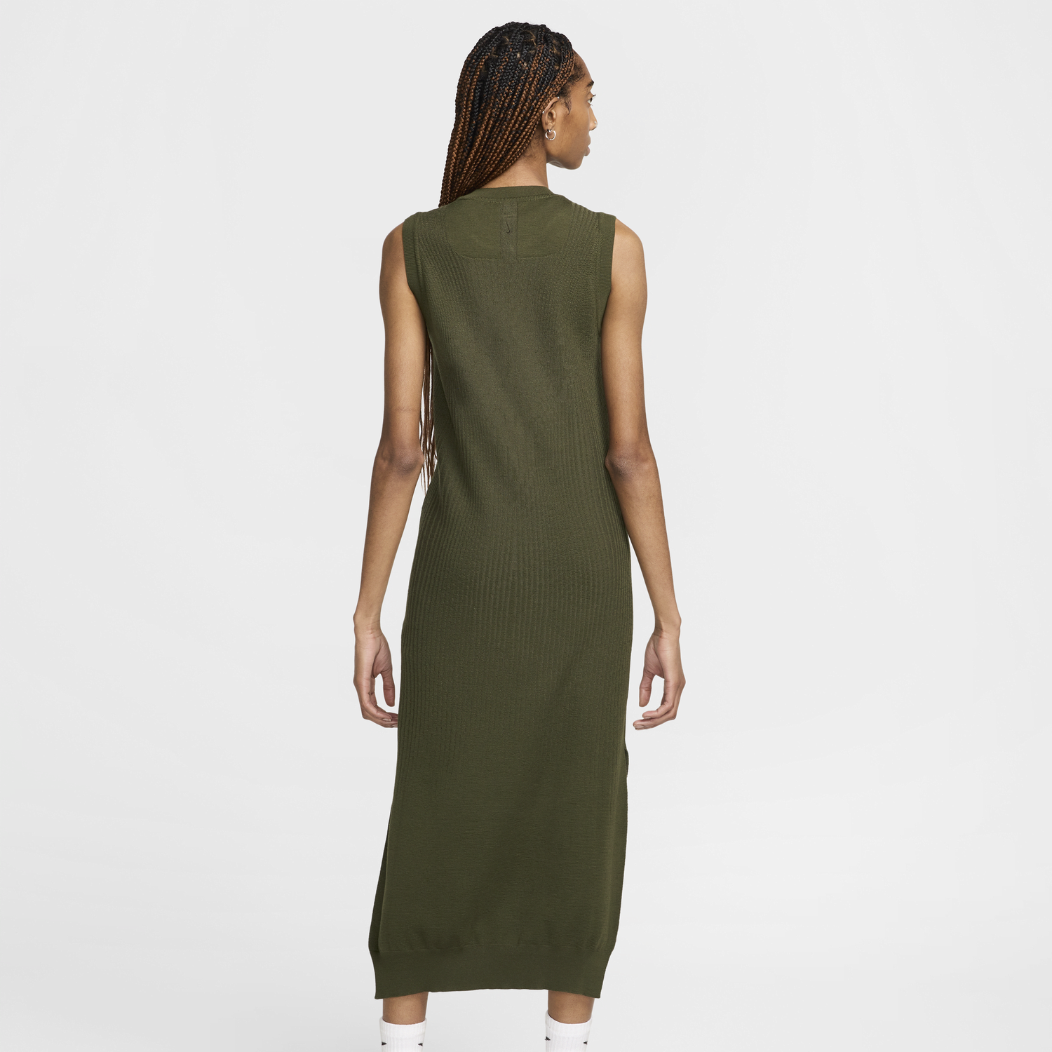 Šaty Nike Sleeveless Midi Dress Zelené | FQ0292-355, 1