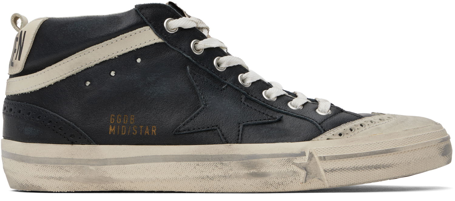 Tenisky a topánky Golden Goose Mid Star Sneakers Čierna | GMF00122.F006145.90184, 0