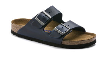 Tenisky a topánky Birkenstock Arizona Soft Footbed Oiled Nubuck Leather Narrow Fit W Navy | 1013644, 2