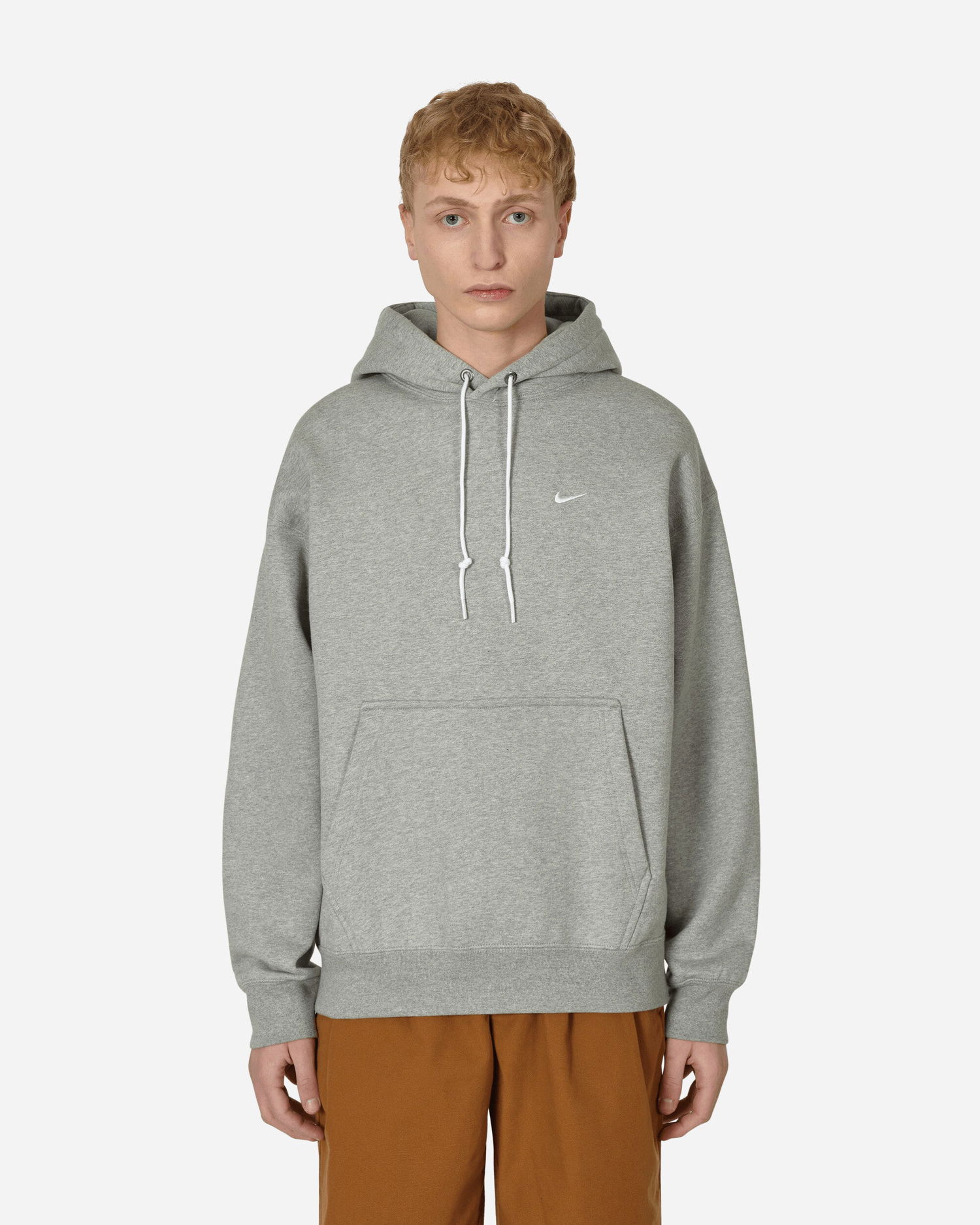 Mikina Nike Solo Swoosh Hooded Sweatshirt Šedá | DX1355-063, 0