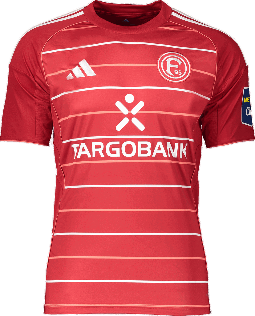 Dres adidas Originals Fortuna Düsseldorf Home Jersey 2025/2026 Kids Červená | 6f95jd7417