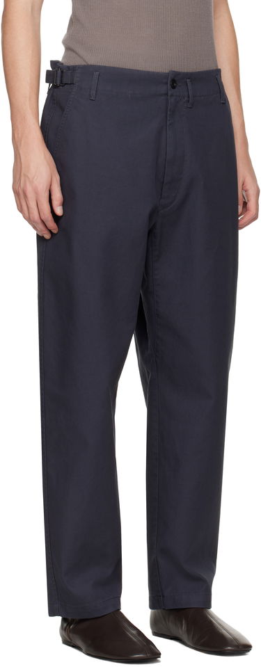Nohavice LEMAIRE LEMAIRE Carrot Pants Navy | PA1254 LF1452, 1