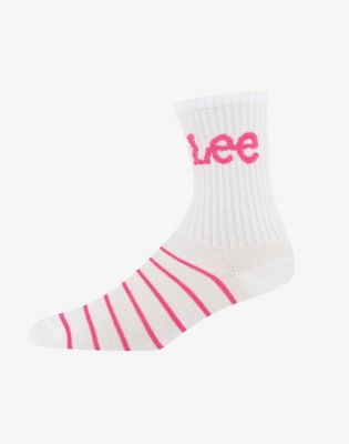 Ponožky Lee Lee 3 Pack Stripes Sport Socks Biela | 112370753, 0