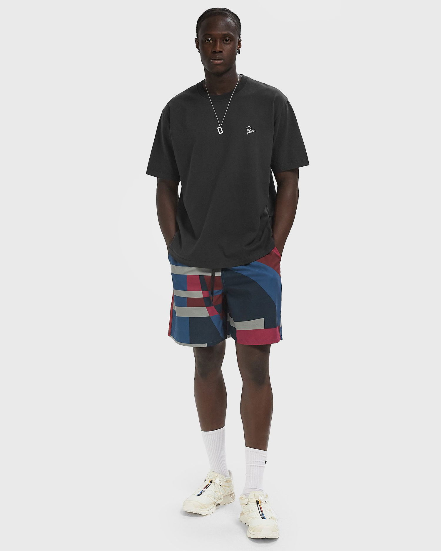 Tričko By Parra Men's Signature T-Shirt Čierna | 54118, 1
