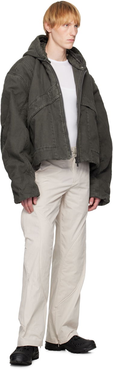 Nohavice HELIOT EMIL Heliot Emil Concordance Puffed Cargo Pants Béžová | SS25_M_10_108_ST18_CO, 3