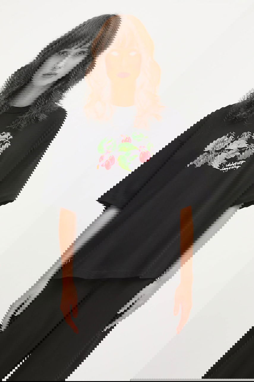 Tričko Carhartt WIP Short Sleeve T-Shirt Cream Of The Crop Čierna | I035244.89XX, 0