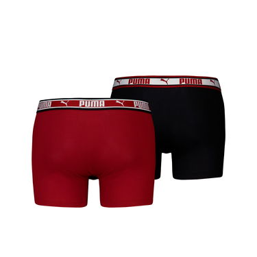 Boxerky Puma Men's Boxer Shorts, 2 Pack Červená | 938611_01, 1