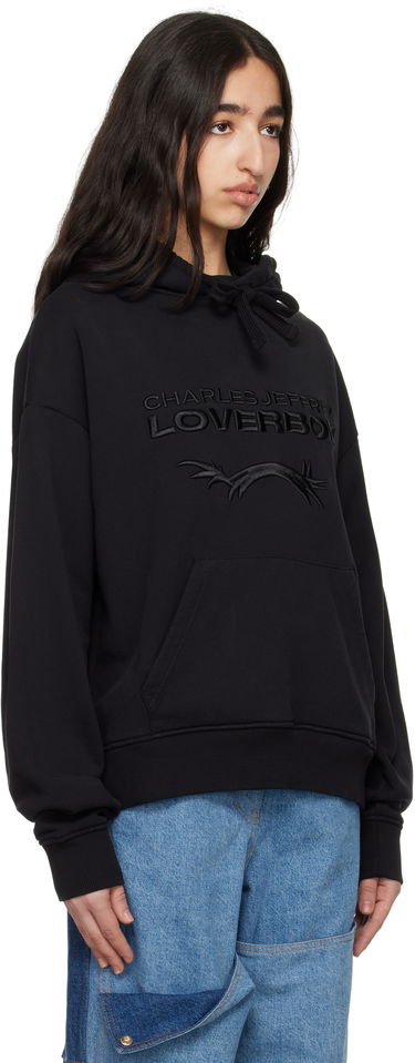 Mikina Charles Jeffrey Loverboy Charles Jeffrey LOVERBOY Logo Hoodie Čierna | 54100401, 1