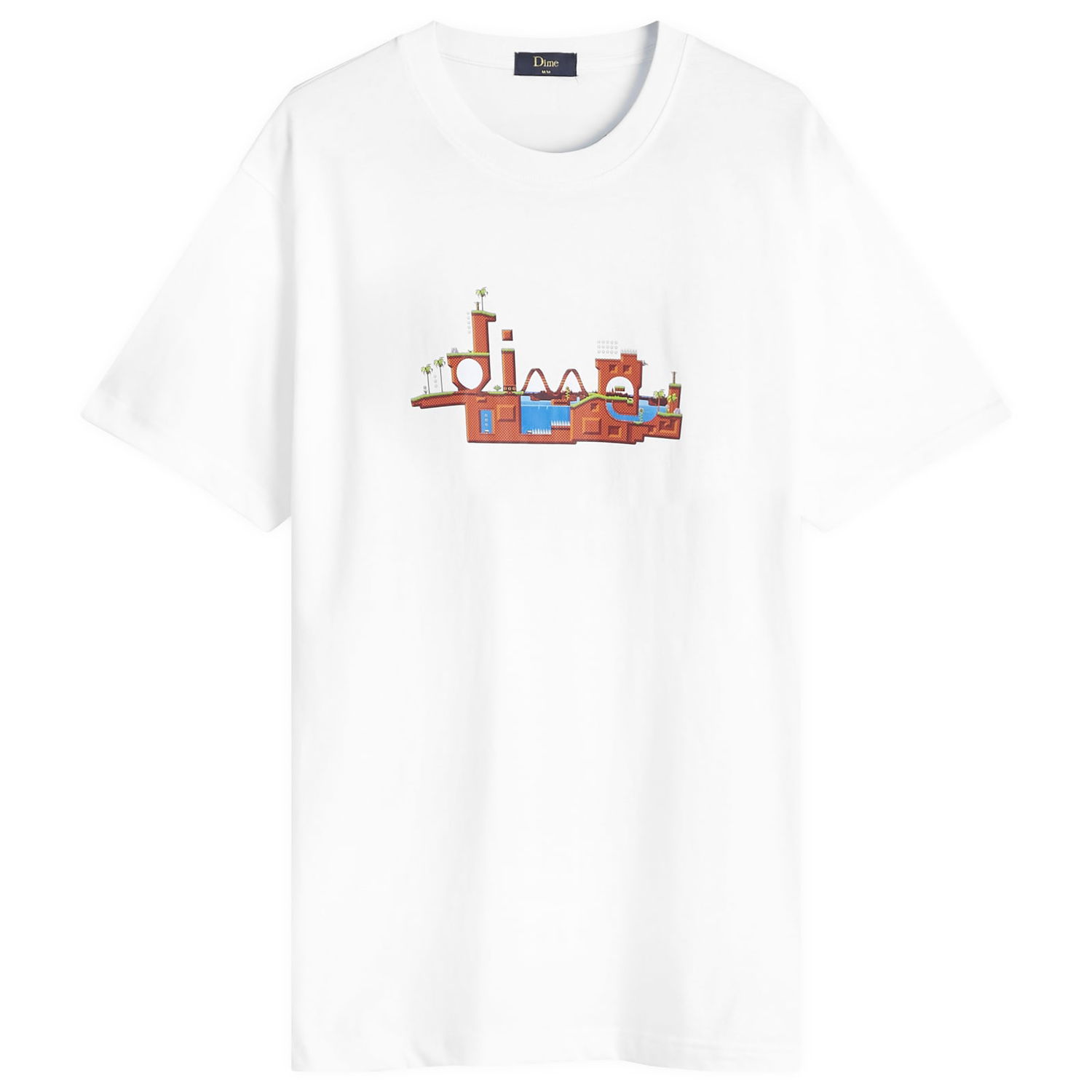 Tričko Dime Zone T-Shirt Biela | DIMEFA2431WHT, 0