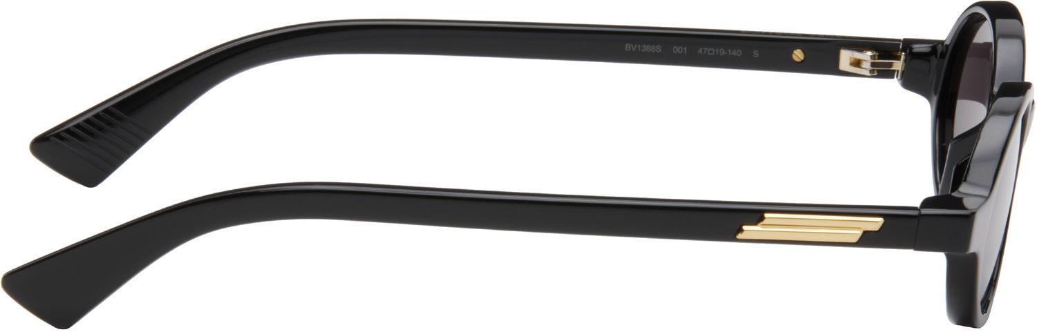 Slnečné okuliare Bottega Veneta Bottega Veneta Classic Oval Sunglasses Čierna | BV1388S-001, 1